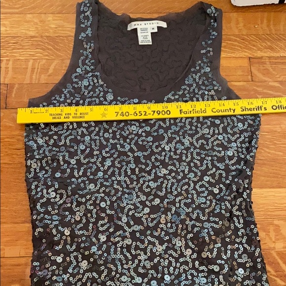 GUC Max Studio Sequined Tank Medium - Picture 6 of 6